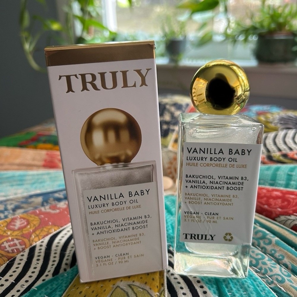 Truly Vanilla Baby Luxury Body Oil